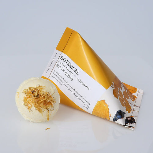 Orange Blossom & Calendula Bath Bomb