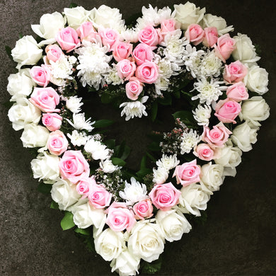 Heart Shaped Funeral / Remembrance Wreath